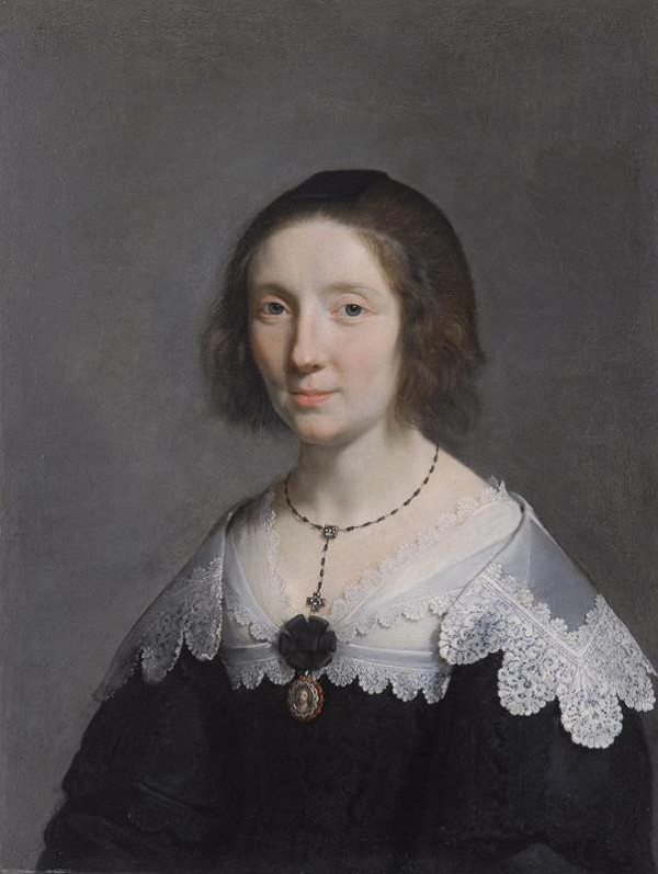 Philippe de Champaigne – Portrét umělcovy ženy Charlotty Duchesne