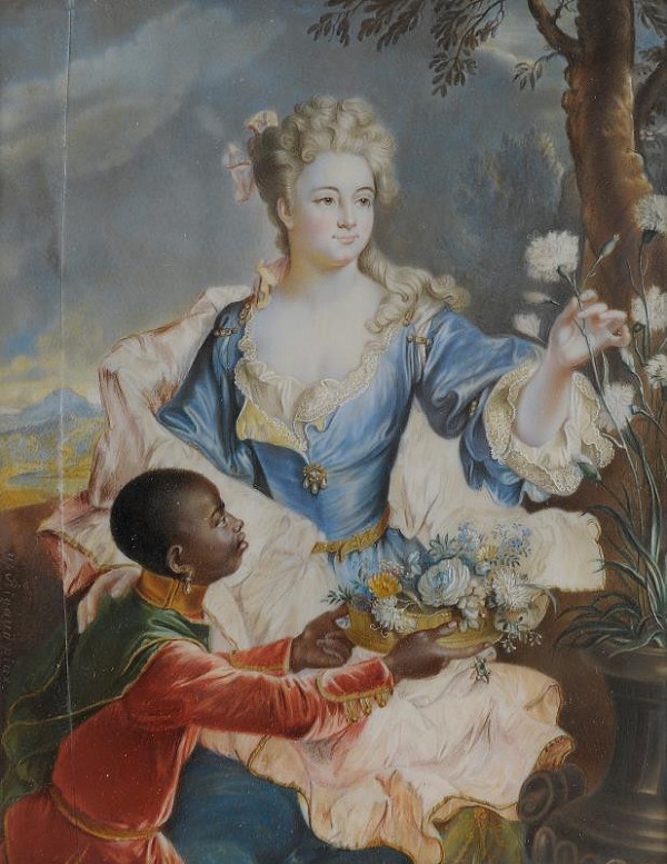 Hyacinthe Rigaud - podle – Podobizna Catherine - Marie Le Gendre de Villedieu, provdané Pécoil