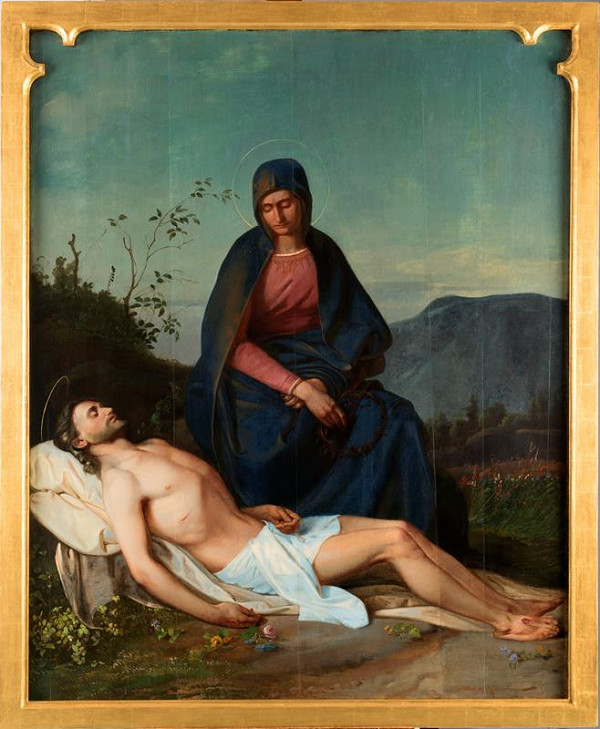 Josef  Vojtěch Hellich – Oltářní triptych (Pieta)