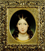 Friedrich von Amerling – Podobizna v oválu 