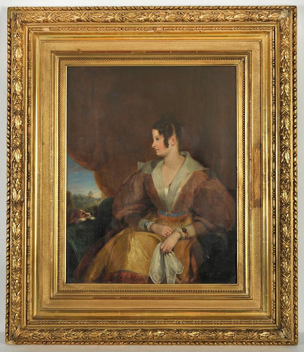 Gilbert Stuart Newton – Podobizna lady Mary Foxové