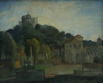 Otakar Kubín (Coubine) – Krajina z Porquerolle (Přístav v Porquerolle) 