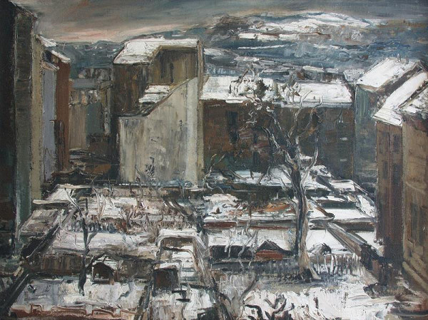 Max Kopf – Dvory ve sněhu 