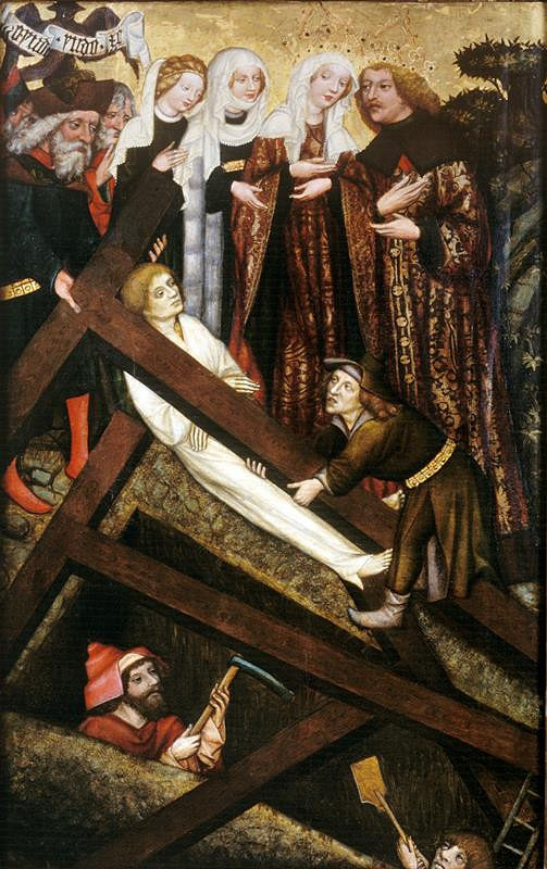 Mistr Rajhradského oltáře – Nalezení a zkoušení sv. Kříže 