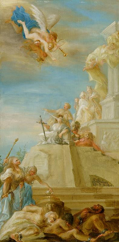 Kajetán Schaumberg (Schaumberger) – Iustitia 