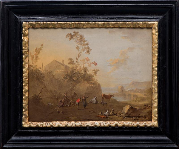 Norbert Grund – Krajina s tančícími pastýři 