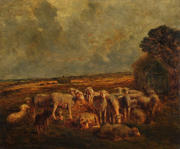 Constant Troyon – Krajina s ovcemi