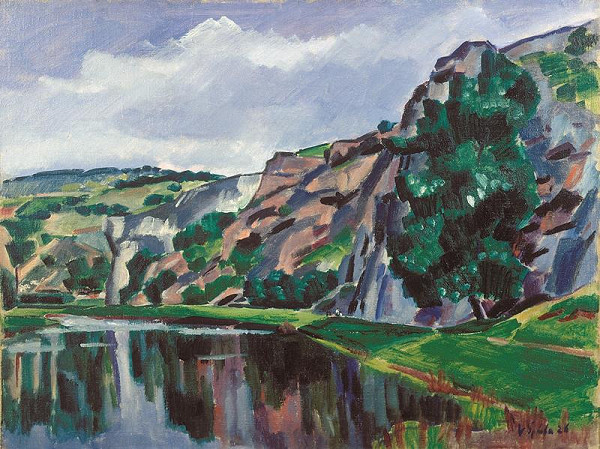 Václav Špála – Skály u Berounky 