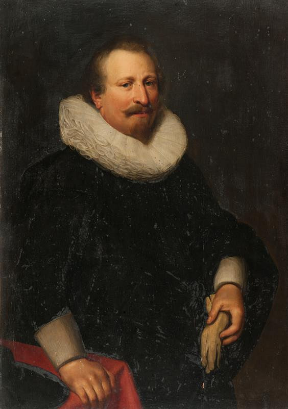 neznámý malíř nizozemský – Podobizna  muže