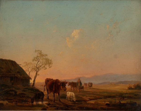 Heinrich Bürkel – Na pastvě 