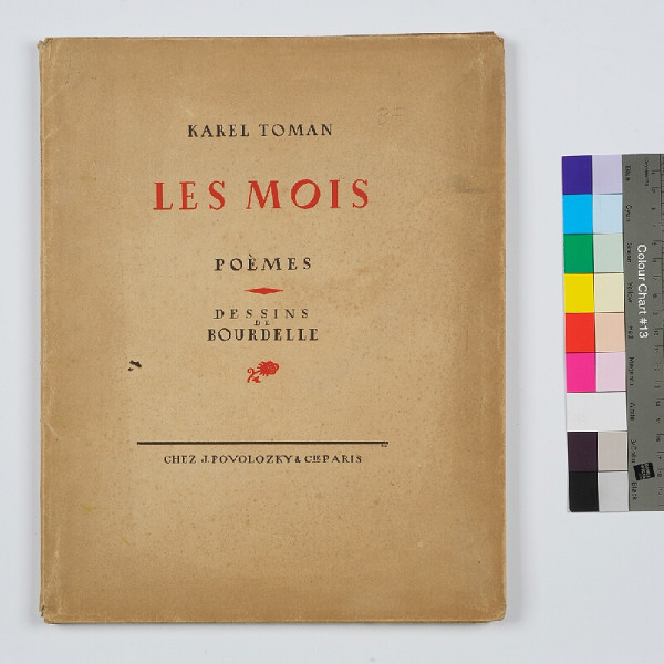 Karel/1877 Toman, E. A. Bourdelle, Emanuel Siblík, Jacques Povolozky – Les mois 