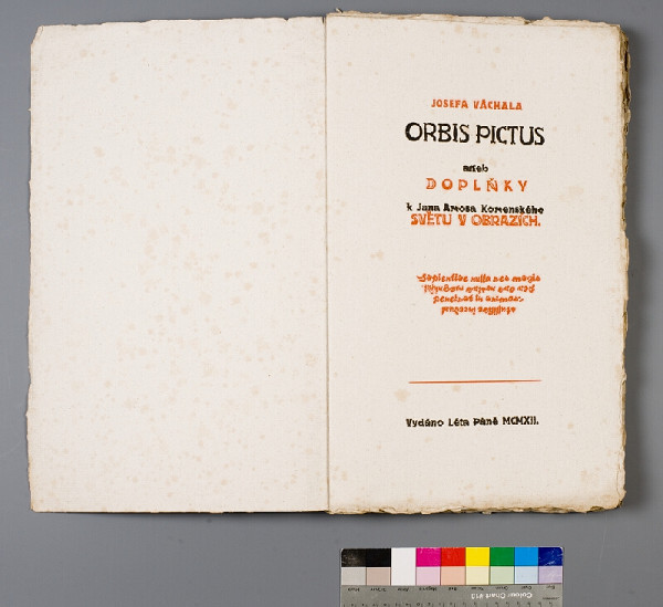 Josef Váchal – Josefa Váchala Orbis pictus 