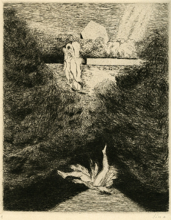 Josef Šíma, Pierre Jean Jouve – Le paradis perdu avec douze eaux-fortes de Joseph Sima 