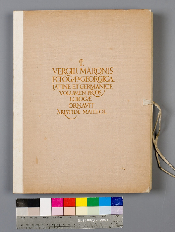 Vergilius, Aristide Maillol – Vergilius Maros Eclogen und Georgica in der Ursprachen 