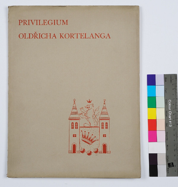 Ruda Kubíček, F. M. Bartoš, neurčený autor, S Romportl – Privilegium Oldřicha Kortelanga 