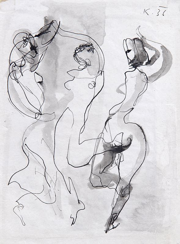 František Kaláb – Tři ženské figury 