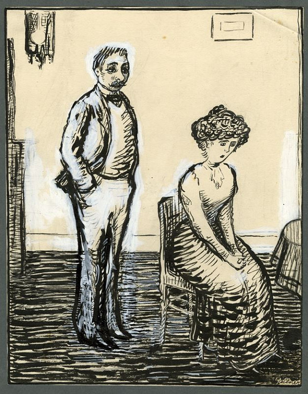 František Gellner – Manželé 