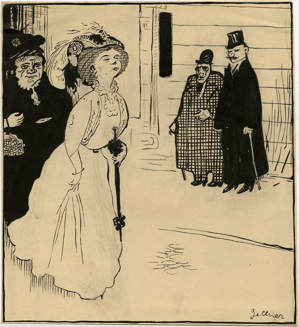 František Gellner – Na vycházce 