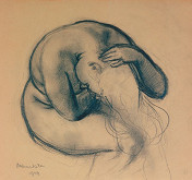 Rudolf Kremlička – Česající se 