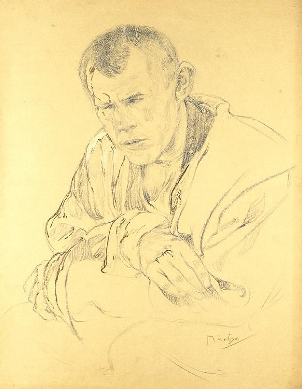 Alfons Mucha – Studie k Blahoslaveným chudým duchem