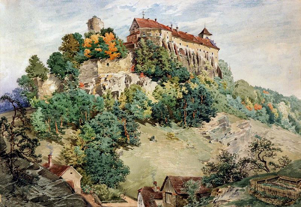 František Bohumír Zvěřina – Hrad Bítov 