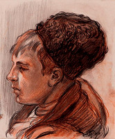 Ludvík Ehrenhaft – Hlava chlapce v beranici 