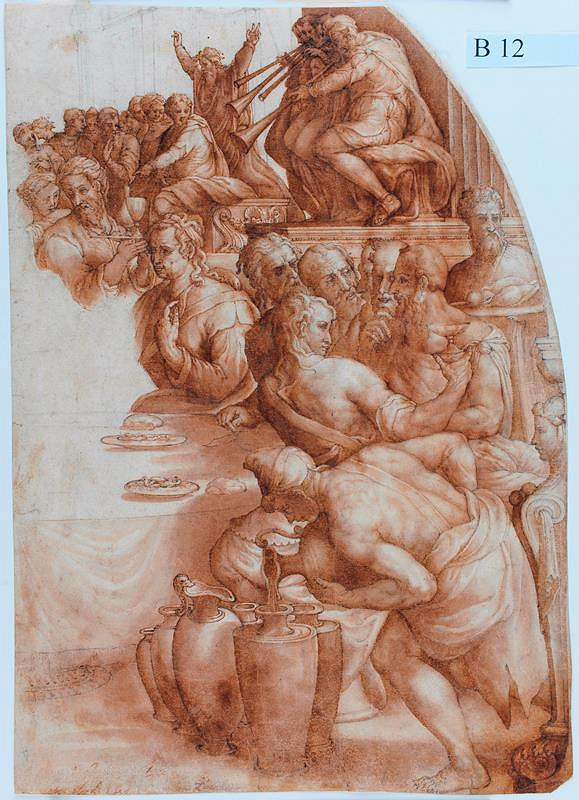 Francesco de Rossi zv. Salviati - podle – Svatba v Kani Galilejské