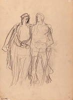 Karel Pokorný – Studie k pomníku - L. Janáček 