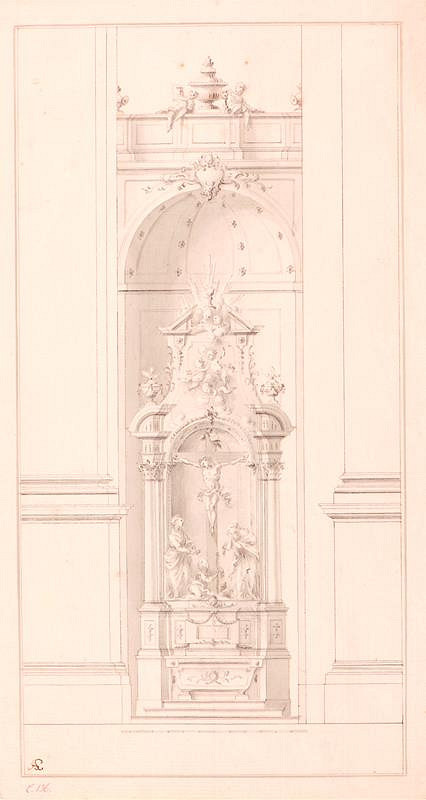 Ondřej (Andreas) Schweigl – Oltář s ukřižovaným 