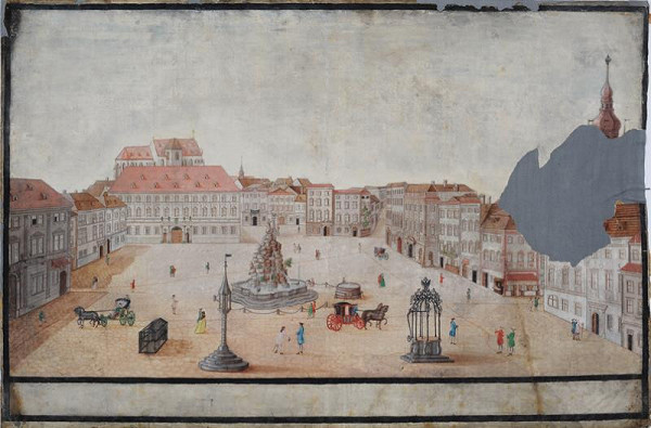 Josef Maserle – Zelný trh v Brně 