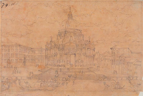 Giovanni Antonio Canal zv.Canaletto - následovník – Sta Maria della Salute