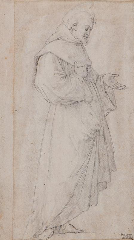 Bernardino Barbatelli Poccetti (?) – Stojící světec
