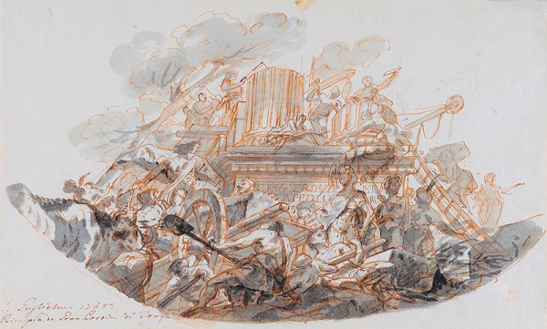 Gregorio Guglielmi – Stavba trójského hradu