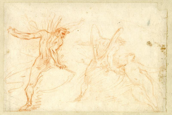 Andrea De Lione (?) – Saturn s ženskou postavou 