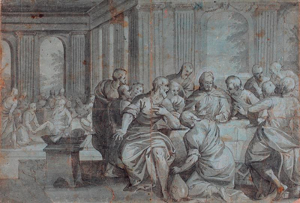 Benedetto Caliari - podle – Poslední večeře 