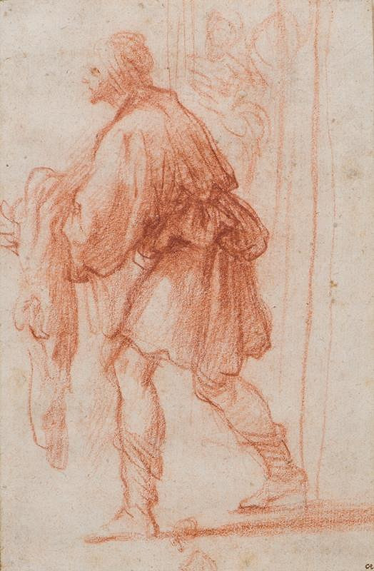 neznámý malíř florentský – Studie mužské figury (Návrat ztraceného syna) 