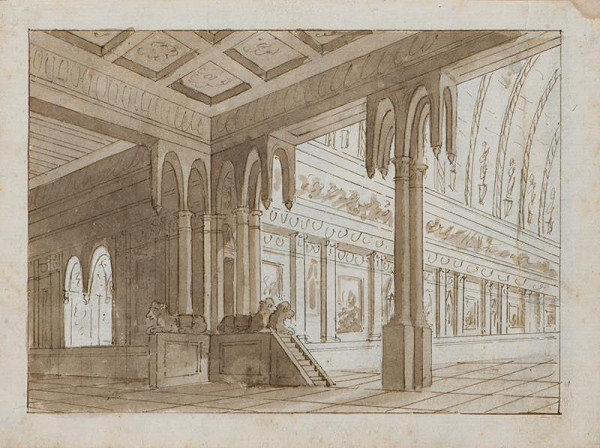 Francesco Fontanesi (?) – Scénická architektura 