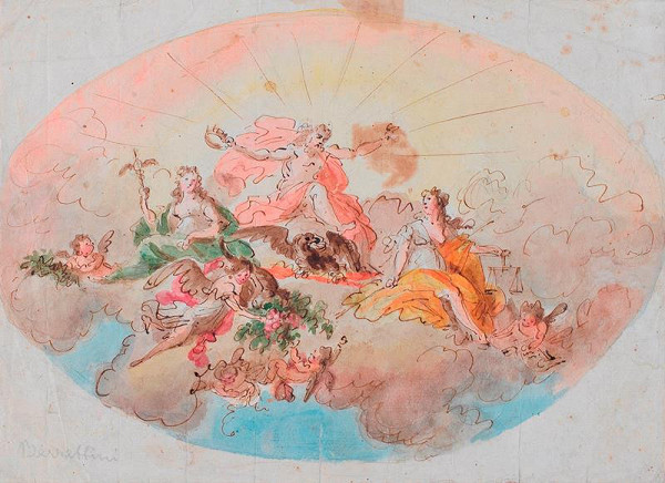 neznámý – Alegorická scéna 