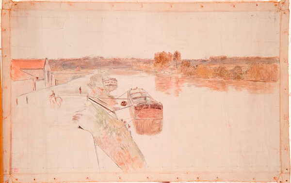 Eugen (Evžen) Jettel – Krajina s průplavem 