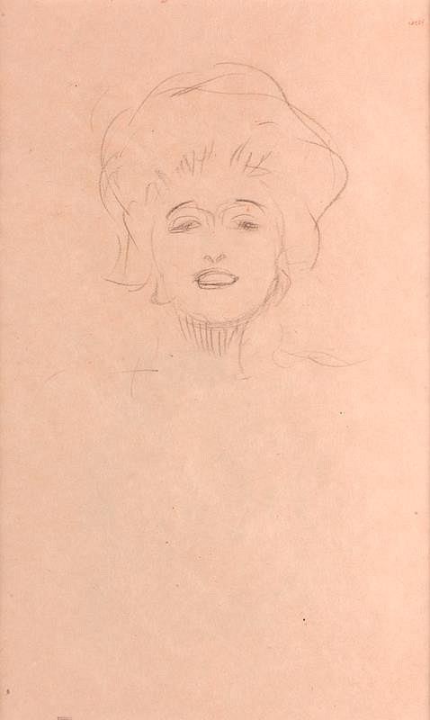 Gustav Klimt – Podobizna dívky (Marie Zimmermann)