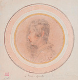 Giovanni Battista Vanni (?) – Podobizna knížete Ferdinanda II. de´Medici jako chlapce z profilu 