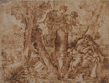 Giovanni Francesco Romanelli (?) – Muž a dvě ženy 