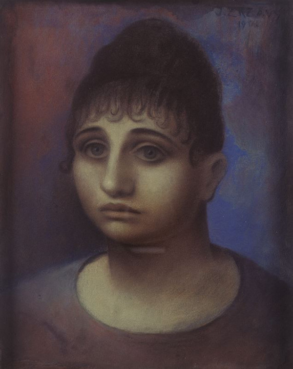 Jan Zrzavý – Portrét mladé ženy