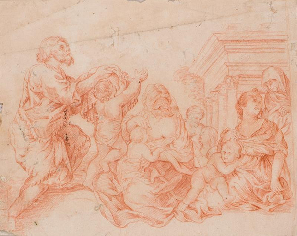 Pietro Berrettini da Cortona - podle – Mytologická scéna 