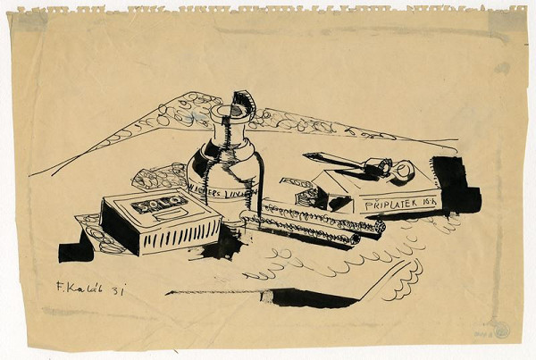 František Kaláb – Kuřácké zátiší 