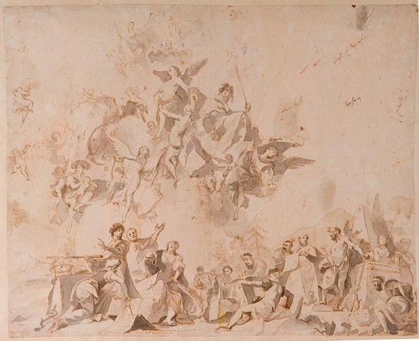 Josef Winterhalder II. (Winterhalter) – Alegorie umění a vědy 