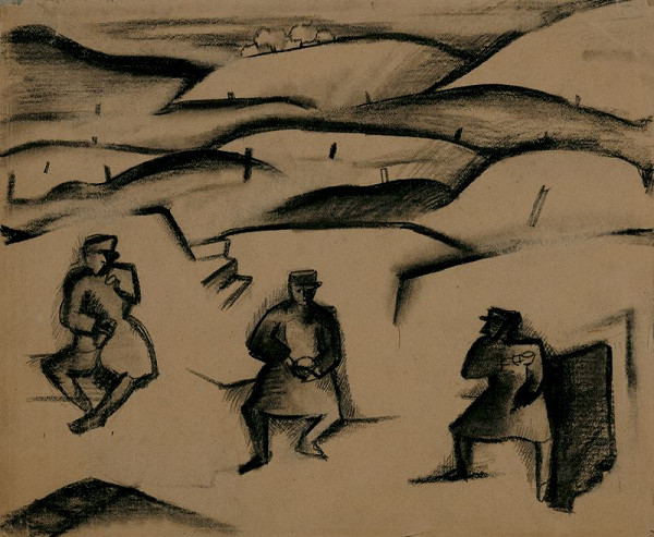 Otto Gutfreund – V zákopě 