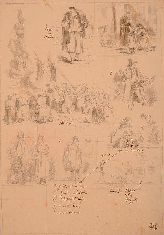 Vilém (Willi) Grögler – Moravské typy 