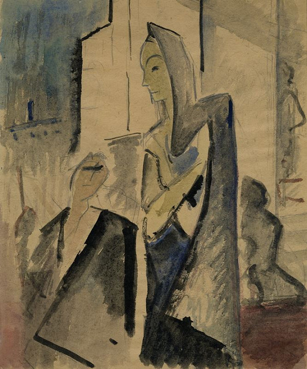 Jaroslav Král – Studie k obrazu Setkání 