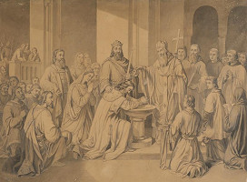 Josef Zelený – Křest knížete Bořivoje 